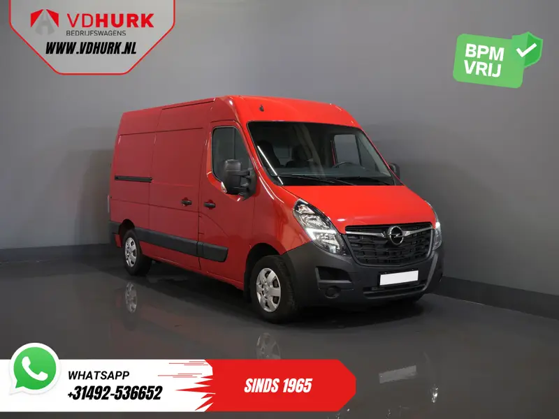 Opel Movano 2.3 Turbo 150 pk L2H2 Carplay/ 270Gr.Deuren/ Airco/ Camera/ PDC/ Trekhaak 2021 leasen bij DreamLease: foto 1