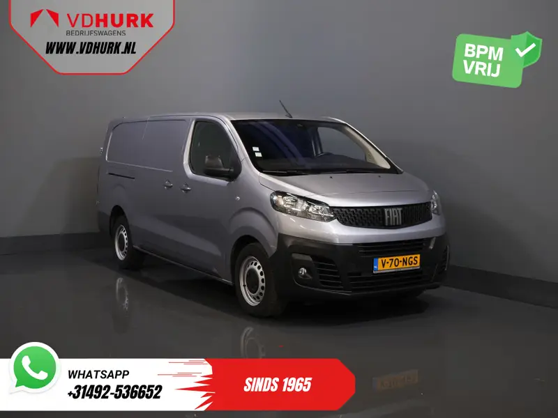 Fiat Scudo 2.0 MJ 145 pk L3 BPM VRIJ! (DEMO) Trekhaak/ Adapt.Cruise/ Climate/ Keyless/ Carplay/ Camera/ PDC 2023 leasen bij DreamLease: foto 1