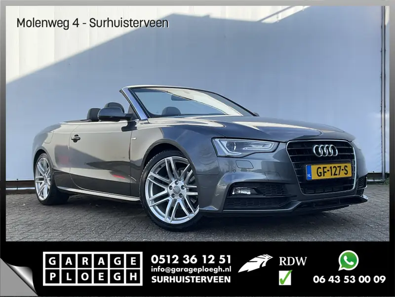 Audi A5 Cabriolet 1.8 TFSI Sport Edition Orig.NL S-Line B&O Leer Stoelverw Voll.Onderhouden! 2015 leasen bij DreamLease: foto 1