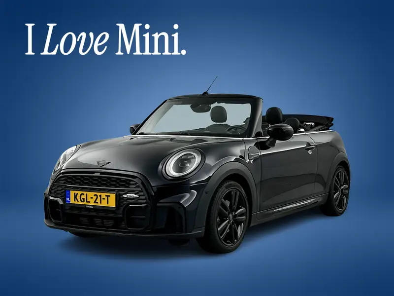 MINI Cooper Cabrio John Works Camera/Yours-Leer/Digi.Dash/Head-Up Display 2021 leasen bij DreamLease: foto 1