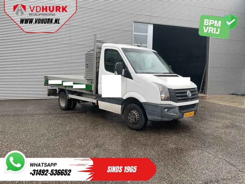 Volkswagen Crafter 35 2.0 TDI Open laadbak/ Kipper/ Tacho/ Dubbel lucht/ 3.5t Trekverm./ Gev.stoel/ Cruise/ Airco/ 350x200x40/ Pick Up 2015 leasen bij DreamLease: foto 1
