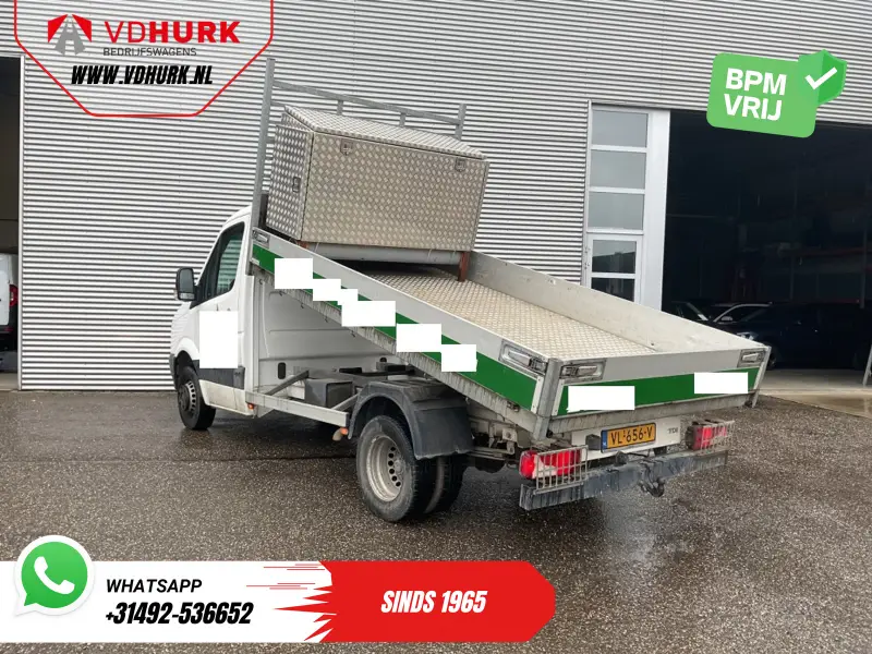 Volkswagen Crafter 35 2.0 TDI Open laadbak/ Kipper/ Tacho/ Dubbel lucht/ 3.5t Trekverm./ Gev.stoel/ Cruise/ Airco/ 350x200x40/ Pick Up 2015 leasen bij DreamLease: foto 2