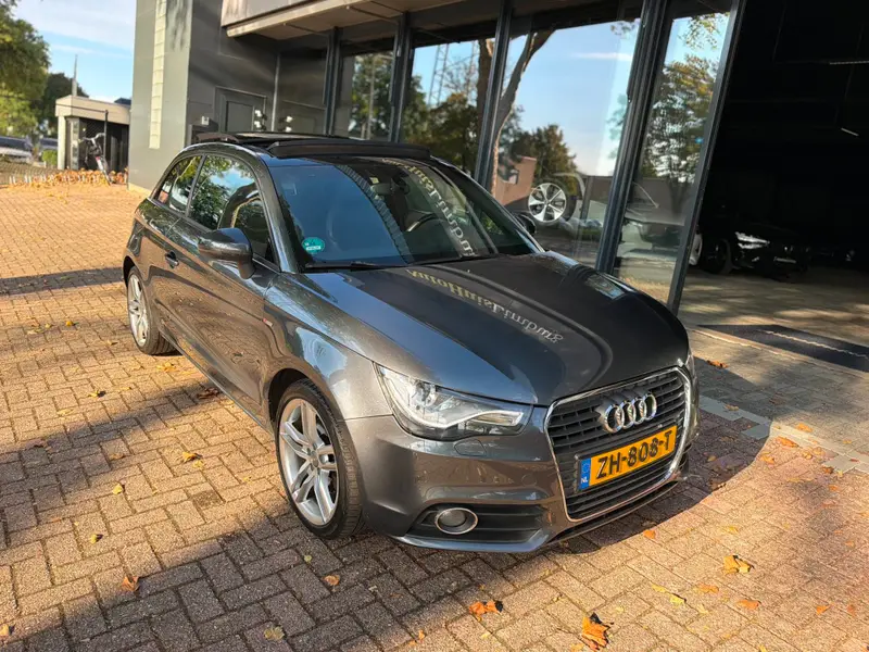 Audi A1 1.4 TFSI Pro Line S|Pano|Nav|Leer|S-Line|Nardo Grijs|Prachtig! 2013 leasen bij DreamLease: foto 1