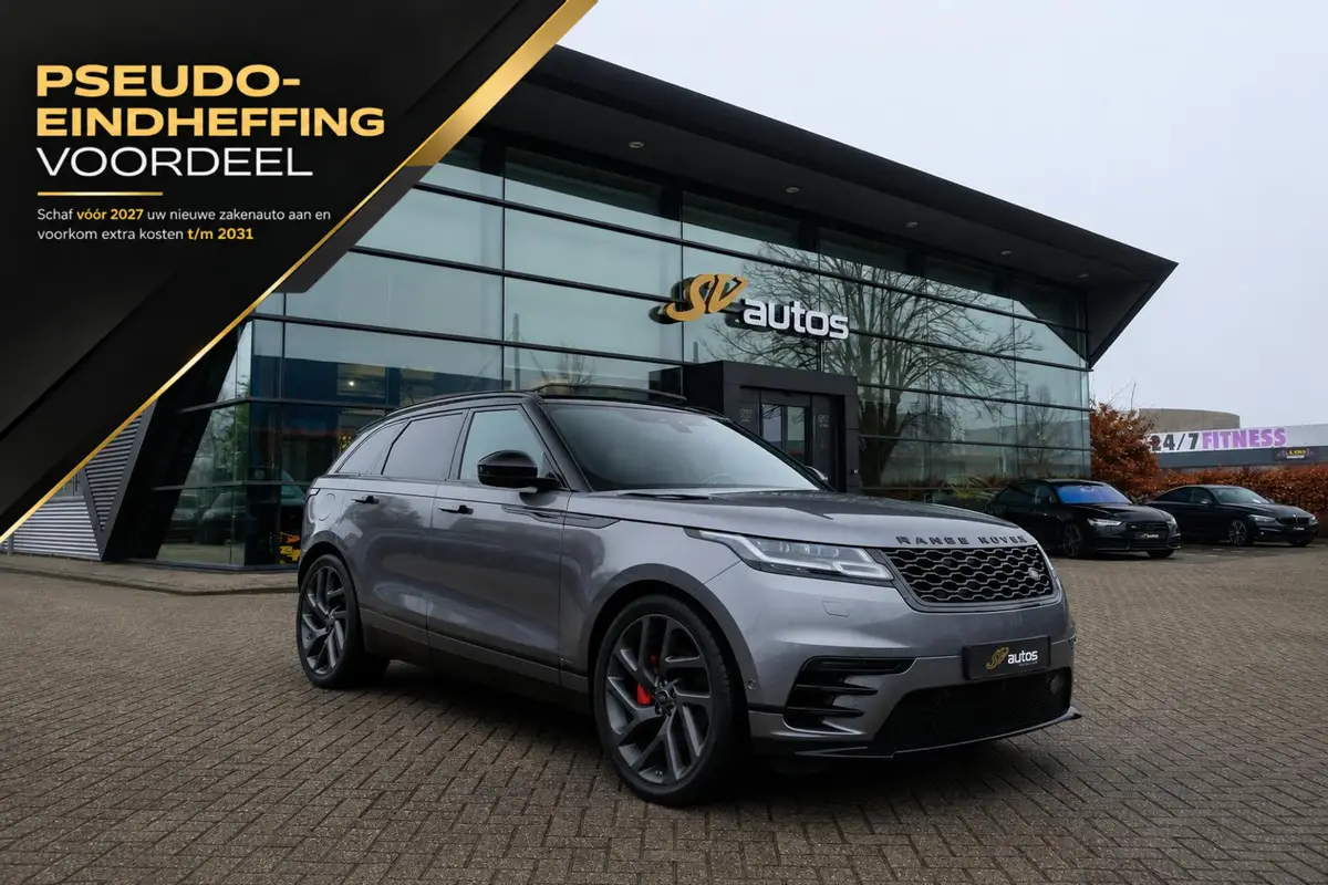 Land Rover Range Rover Velar D300 V6 300pk R-dynamic Grijs kenteken: foto 1