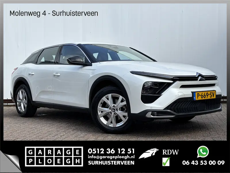 Citroën C5 X 1.2 131pk Lightning Business Adap.Cruise Stoelverw Carplay Pdc Orig.NL Voll.Onderhouden! 2022 leasen bij DreamLease: foto 1