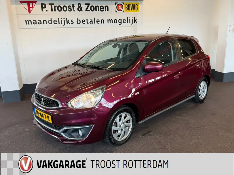 Mitsubishi Space Star 1.0 Intense | Airco | Radio/MP3 | Elek. ramen | Nederlands geleverd | Zeer voordelig rijden! 2016 leasen bij DreamLease: foto 1