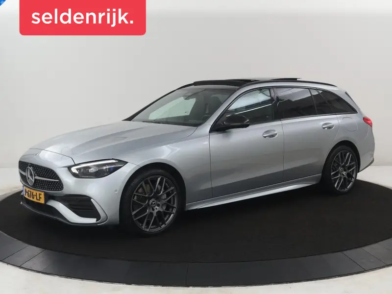 Mercedes-Benz C-Klasse Estate 300 e AMG Line | SOH 98,0% | Panoramadak | Leder | 2022 leasen bij DreamLease: foto 1