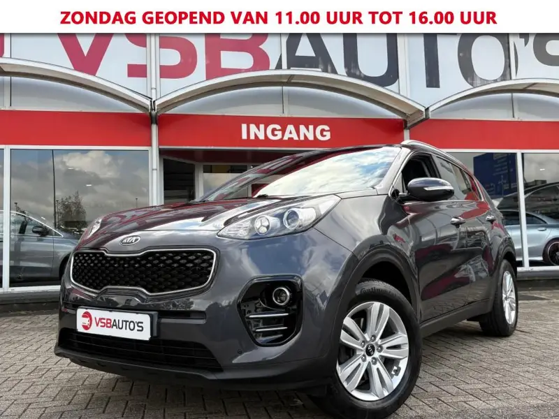 Kia Sportage 1.6 GDI 132PK LED NAVIGATIE CAMERA WINTER-PAKKET AIRCO LMV PDC 2018 leasen bij DreamLease: foto 1