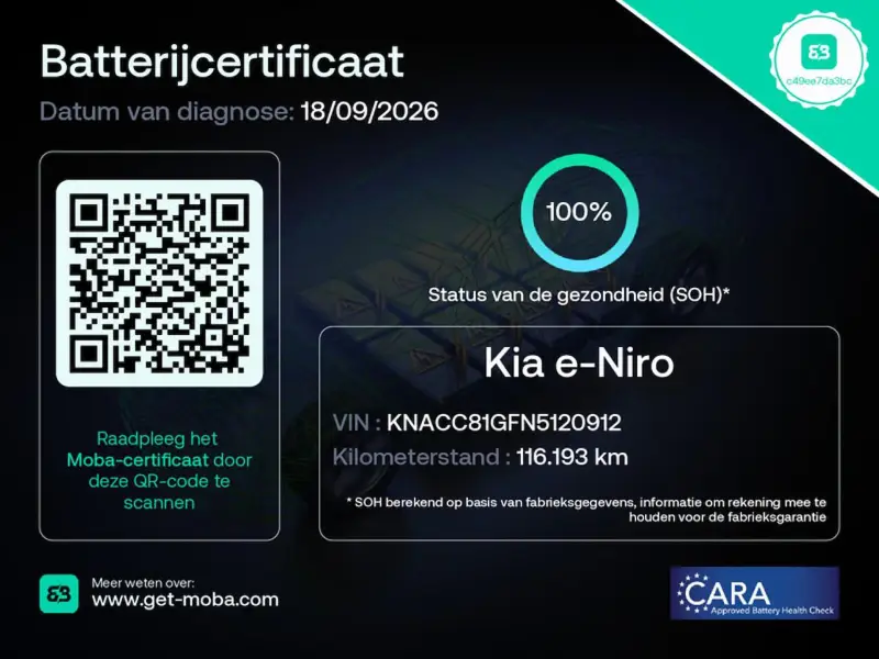 Kia e-Niro DynamicLine 64 kWh|FASE 3|SOH 100%|CAMERA|LEDER|1EIG|DEALER OND|ADAPT. CRUISE CTRL|LANE ASSIST| 2021 leasen bij DreamLease: foto 2