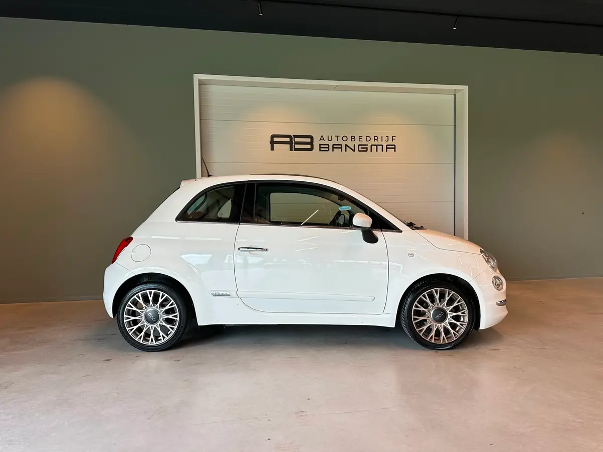 Fiat 500 0.9 TwinAir TURBO AUTOMAAT LOUNGE-uitv|LM-VELGEN|AIRCO|NAVIGATIE|BLUETOOTH|ISOFIX|USB+AUX|nweAPK+O.H.BEURT BIJ AFLEVERING: foto 2