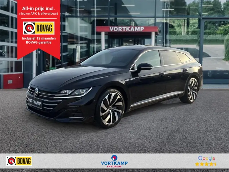 Volkswagen Arteon Shooting Brake 1.4 TSI R-LINE BUSINESS+ e-HYBRID PANO-DAK/TREKHAAK/LEDER/ACC/360CAMERA 2022 leasen bij DreamLease: foto 1