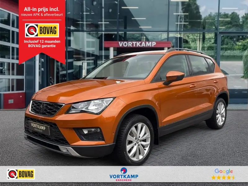 SEAT Ateca 1.0 TSI STYLE ELEK-KLEP/PDC/CLIMA/CARPLAY/NAVI 2017 leasen bij DreamLease: foto 1