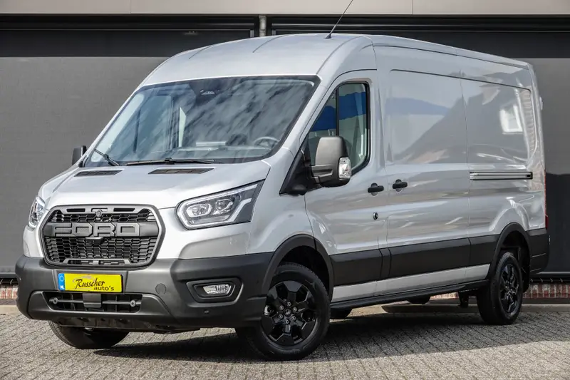 Ford Transit L3H2 | 165Ps A10 Aut. | RWD | 3.500Kg. Anhängergewicht | Raptor Edition | 2x Schiebetür | Moondust Silver | Neues Modell 2025 leasen bij DreamLease: foto 1