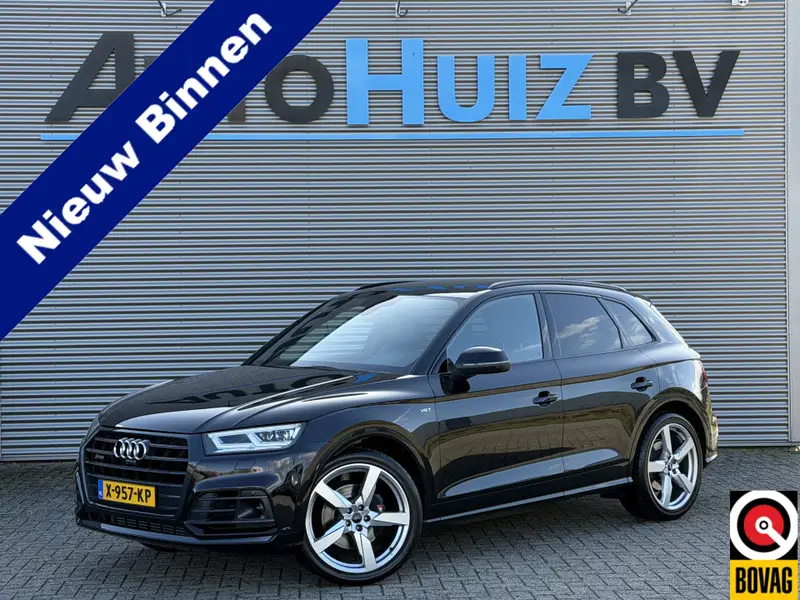 Audi Q5 3.0 TFSI SQ5 quattro Pro Line Plus ACC Magnetic Ride Keyless Entry Carplay 360 Camera Carplay Standkachel 21 Inch LMV Carbon sierlijsten Matrix Led 2018 leasen bij DreamLease: foto 1