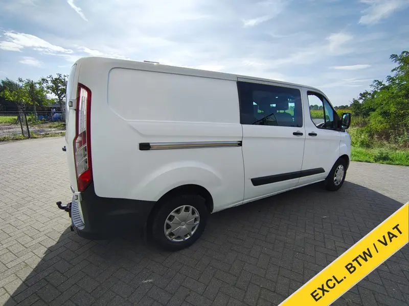 Ford Transit Custom 290 2.2TDCI L2H1 Dubbele Cabine 6-Persoons Camera Navi Cruise Control Bluetooth Airco Pdc DC 2017 leasen bij DreamLease: foto 2