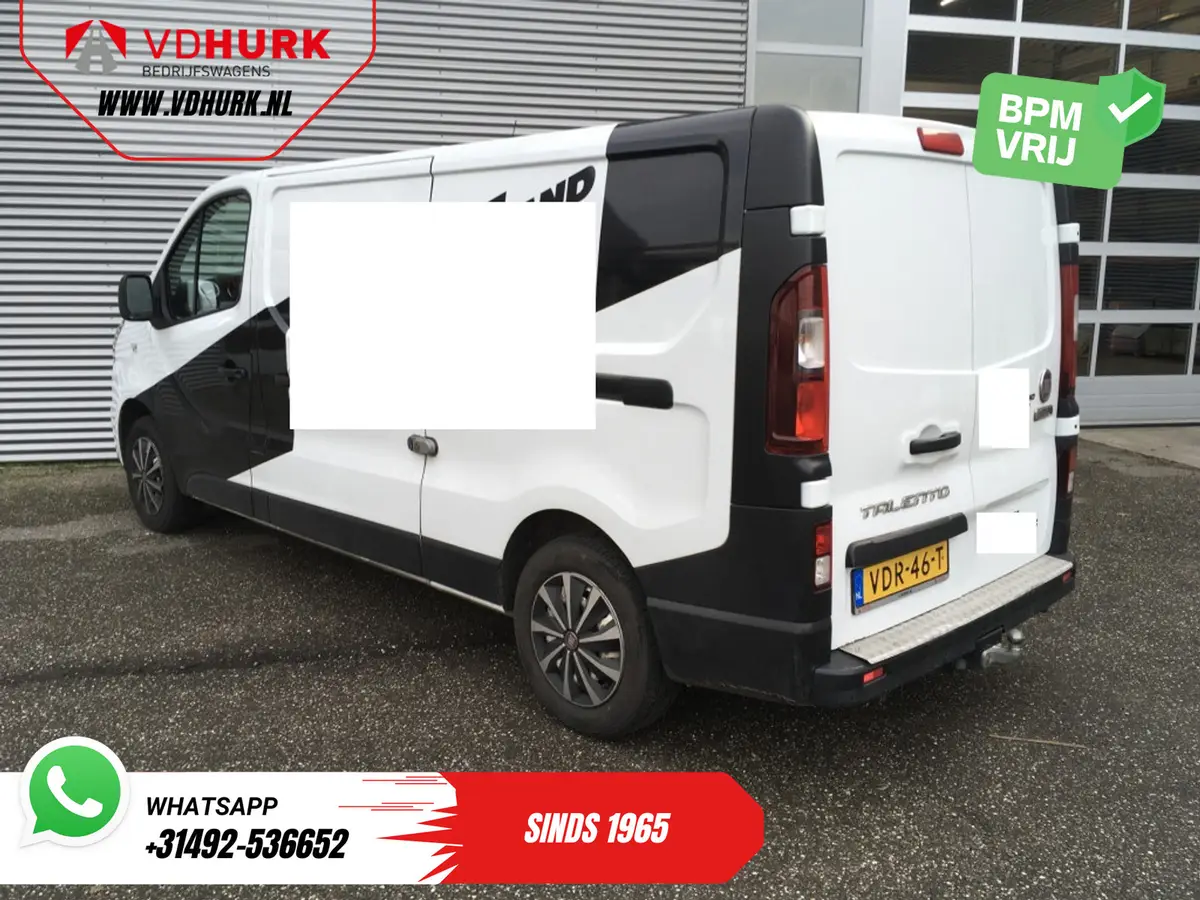Fiat Talento 1.6 MJ 120 pk L2 EXPORT 3 Pers./ 2xSchuifdeur/ Navi/ Airco/ PDC/ Trekhaak: foto 2