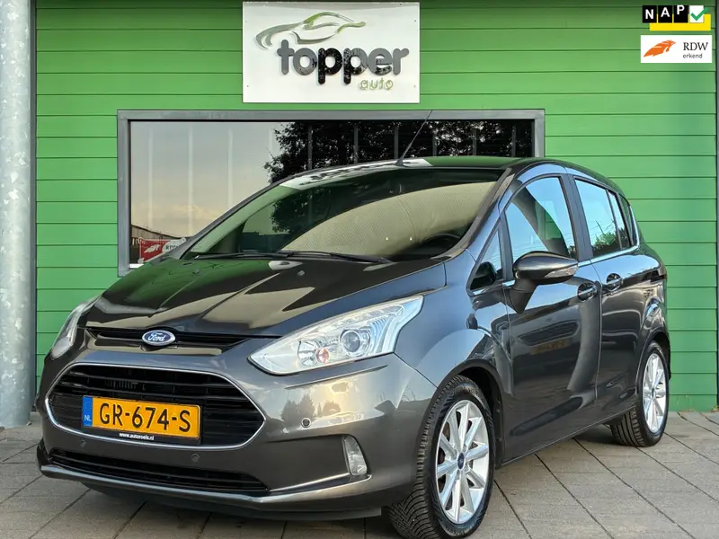 Ford B-MAX 1.0 EcoBoost Titanium|2e Eigenaar|Camera|Navigatie|Trekhaak|CruiseControl|Climatronic|PDC|Nieuwe APK|NAP|LM-Velgen| 2015 leasen bij DreamLease: foto 1