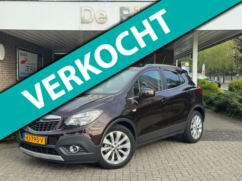 Opel Mokka 1.4 T Cosmo | Pano, Navi, Stoel+Stuurverw., Camera, Climate, Cruise, DAB, Trekhaak afn., 18'' LMV | Dealeronderhouden | 2015 leasen bij DreamLease: foto 1