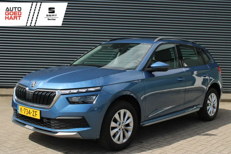 Škoda Kamiq 1.0 TSI Business Virtual-Cockpit Camera Led Trekhaak-Zwenkbaar 2021 leasen bij DreamLease: foto 1