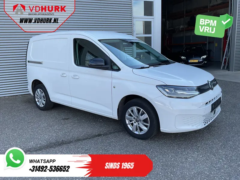 Volkswagen Caddy Cargo 2.0 TDI 125 pk DSG Aut. LED/ 2x Schuifdeur/ Standkachel/ Stoelverw./ Airco/ Camera/ Cruise/ PDC/ Trekhaak 2021 leasen bij DreamLease: foto 1