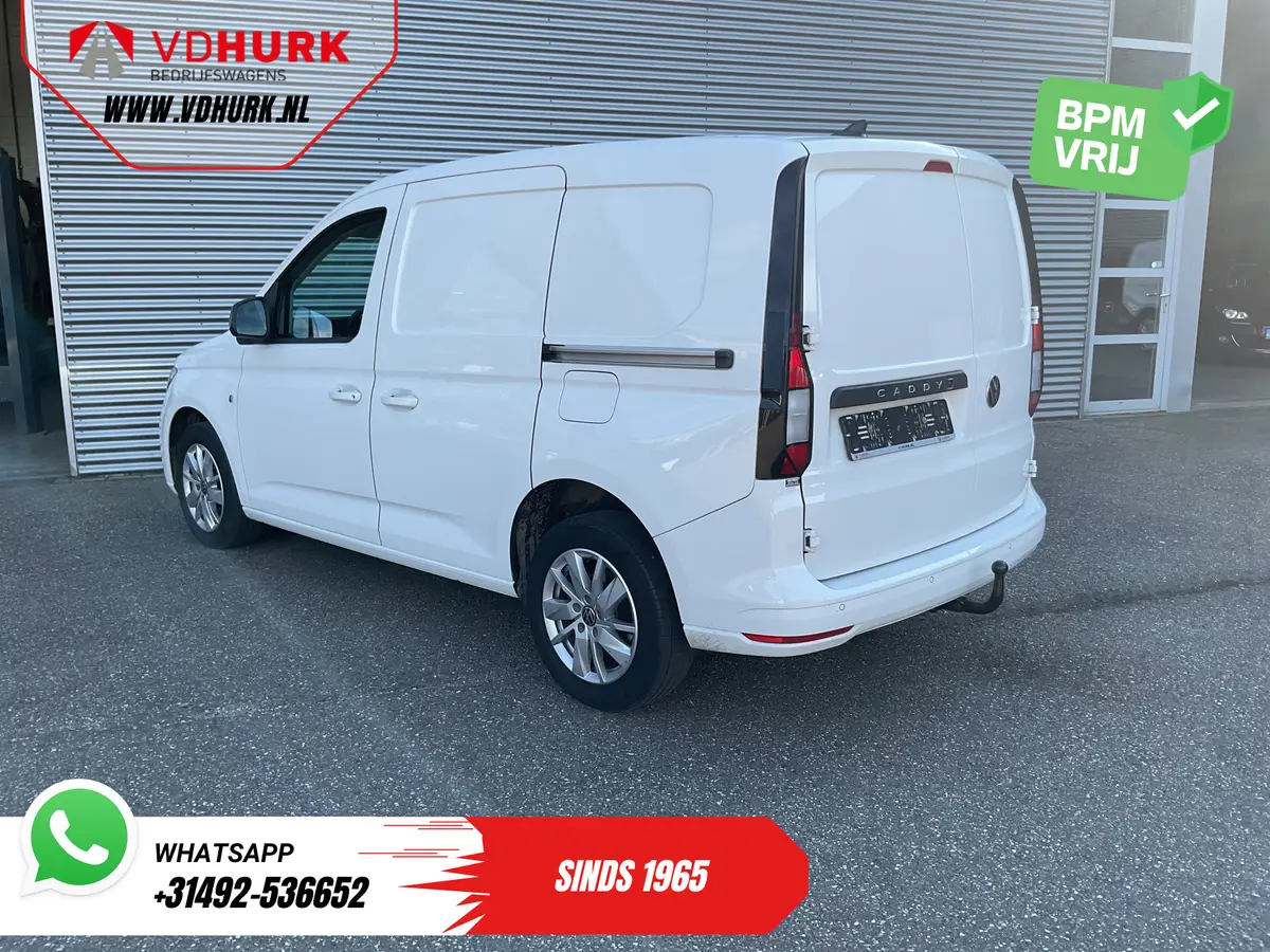 Volkswagen Caddy Cargo 2.0 TDI 125 pk DSG Aut. LED/ 2x Schuifdeur/ Standkachel/ Stoelverw./ Airco/ Camera/ Cruise/ PDC/ Trekhaak: foto 2
