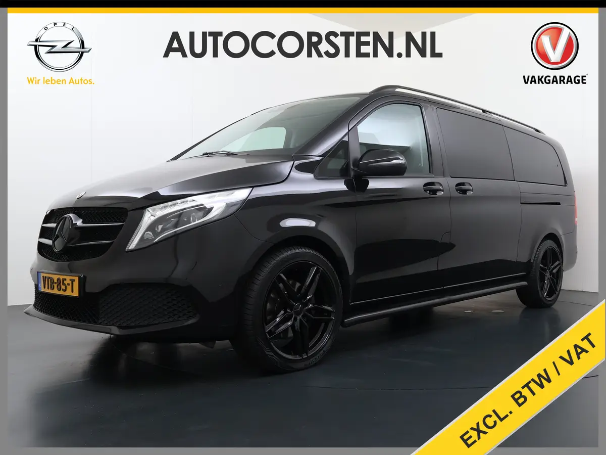 Mercedes-Benz V-Klasse 300d 237pk 4-MATIC AMG BOMVOL L3 DC Dubbele Cabine Extra Lang XXL Lmv 5-Persoons 2X Elek.Schuifdeur Trekhaak Apple Carplay Android PDC-a+v Navi* Camera Cruise Control ECC v+a: foto 1
