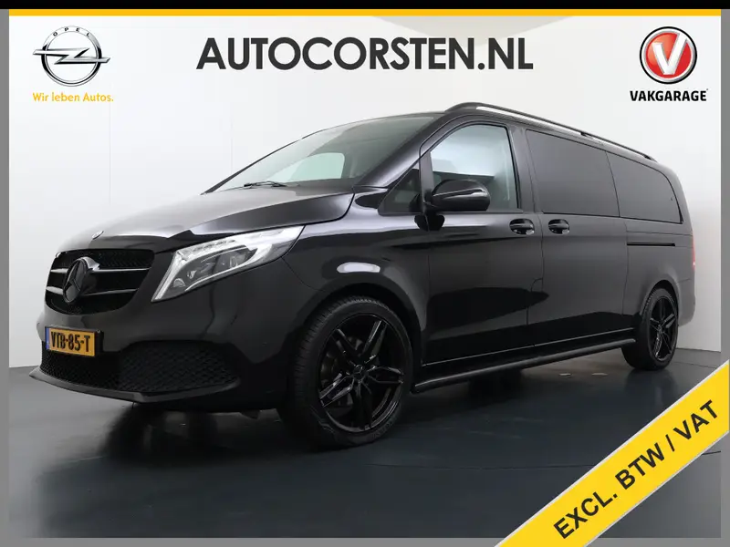 Mercedes-Benz V-Klasse 300d 237pk 4-MATIC AMG BOMVOL L3 DC Dubbele Cabine Extra Lang XXL Lmv 5-Persoons 2X Elek.Schuifdeur Trekhaak Apple Carplay Android PDC-a+v Navi* Camera Cruise Control ECC v+a 2022 leasen bij DreamLease: foto 1