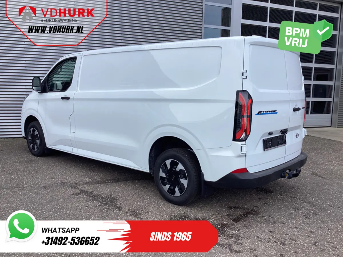 Ford E-Transit Custom L2 Trend 71 kWh 370 km WLTP LED/ 2.3t Trekverm./ Standkachel/ Stoelverw./ Carplay/ Camera/ PDC/ Climate/ Trekhaak: foto 2