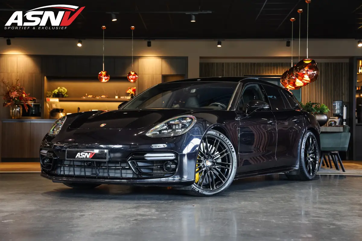 Porsche Panamera Sport Turismo 4.0 Turbo S E-Hybrid, 680 PK, Pano/Dak, Burmester, Sport/Design/Zwart, Adapt/Cruise/Control, BTW!!: foto 1