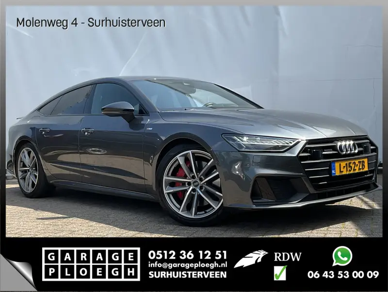 Audi A7 Sportback 55 TFSI E Quattro PHEV Competition S-Line RS-zetels 20inch Camera S-Edition Plug-in 2020 leasen bij DreamLease: foto 1