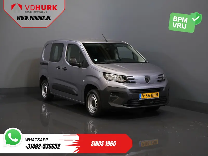 Peugeot Partner 1.5 HDI 100 pk Dealer Onderhouden/ 3Pers./ Carplay/ Cruise/ Airco/ Camera/ PDC 2024 leasen bij DreamLease: foto 1