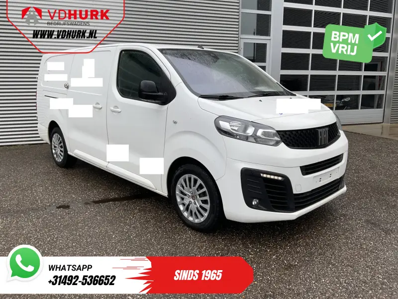 Fiat Scudo 2.0 MJ 145 pk L3 Aut. Carplay/ Navi/ Camera/ Cruise/ Airco/ PDC/ Trekhaak 2022 leasen bij DreamLease: foto 1