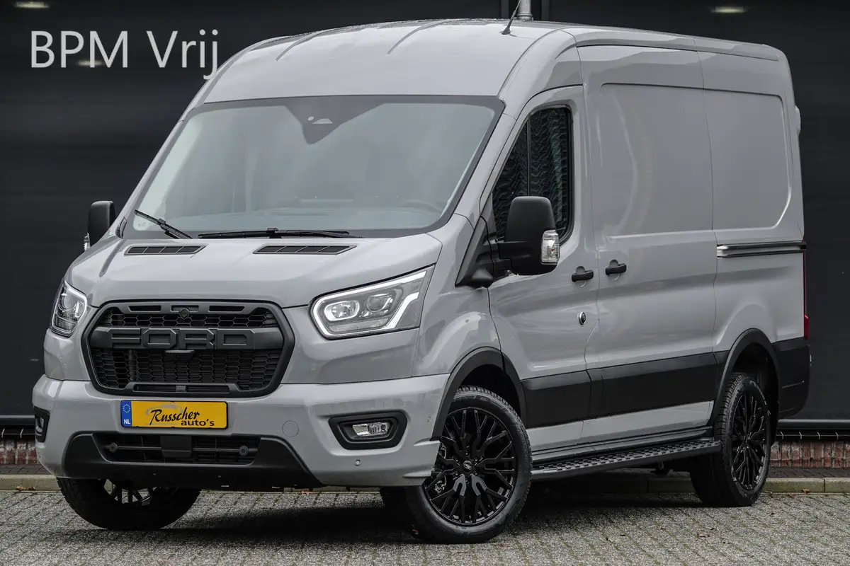 Ford Transit L2H2 | 2.0Tdci 165Pk A8 Aut. | 350 | Raptor Edition | 2x Schuifdeur | Nieuw Model | Grey Matter: foto 1