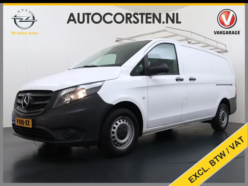 Mercedes-Benz Vito 114CDI AUT-7 Lang 2X Schuifdeur Trekhaak Imperiaal Navi Camera Cruise Control Airco Bluetooth Pdc 2019 leasen bij DreamLease: foto 1