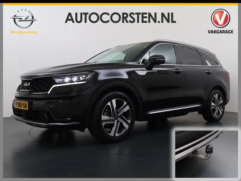Kia Sorento 1.6T 265PK PHEV 4WD 7-Pers. Pano-Dak Leer SOH 100% DynamicPlusLine Trekhaak Adap.Cruise Bose® Stoel+Stuur+Achterbankverwarming Navi Camera Ecc 2023 leasen bij DreamLease: foto 1