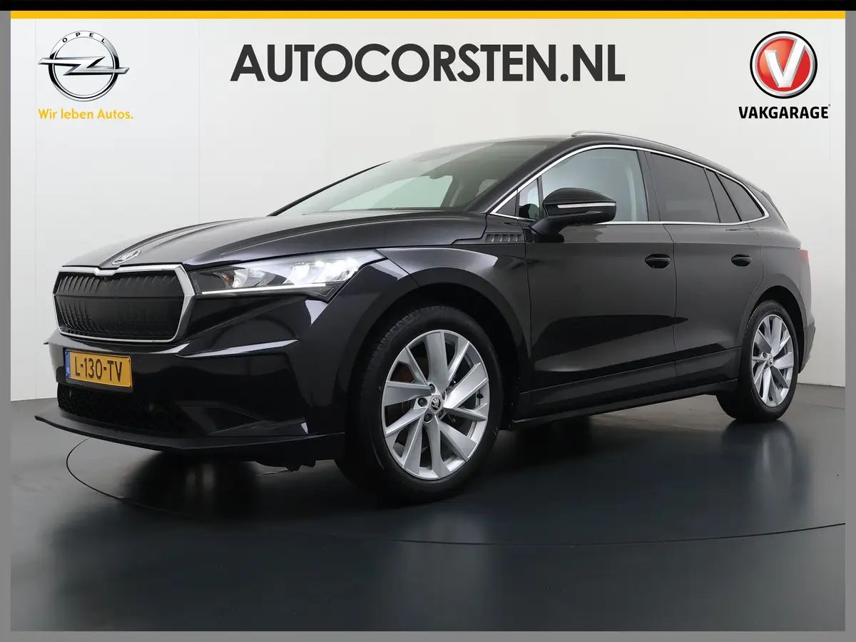 Škoda Enyaq iV 60 Trekhaak Lmv 20" Apple Carplay Android Elekt.-A-Klep Pdc Keyless advanced Navi Ecc Privacy Glas SOH 90%: foto 1
