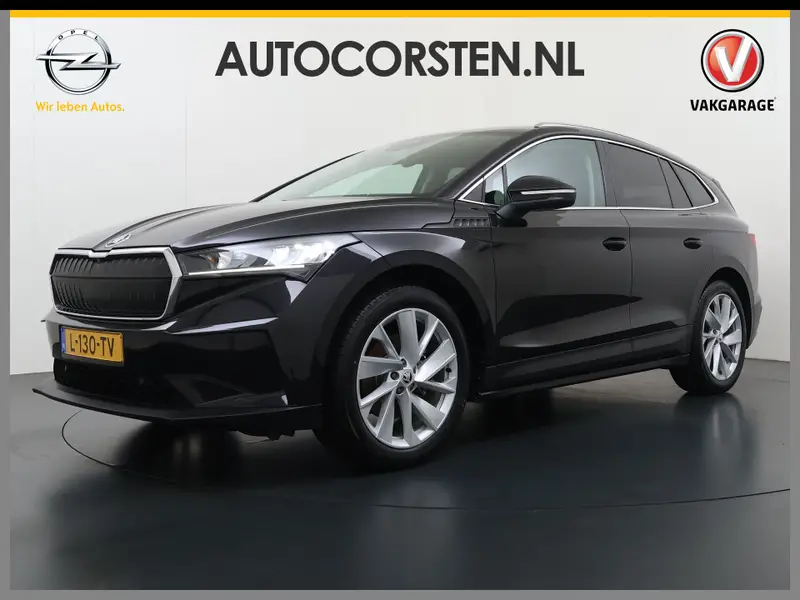 Škoda Enyaq iV 60 Trekhaak Lmv 20" Apple Carplay Android Elekt.-A-Klep Pdc Keyless advanced Navi Ecc Privacy Glas SOH 90% 2021 leasen bij DreamLease: foto 1