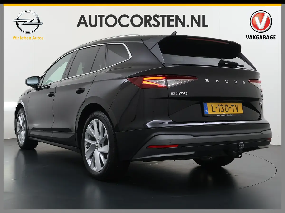 Škoda Enyaq iV 60 Trekhaak Lmv 20" Apple Carplay Android Elekt.-A-Klep Pdc Keyless advanced Navi Ecc Privacy Glas SOH 90%: foto 2