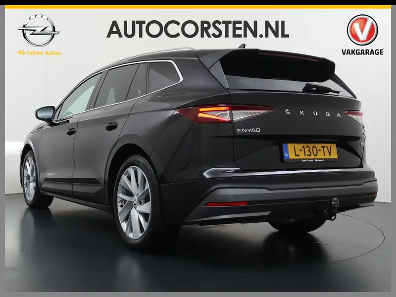 Škoda Enyaq iV 60 Trekhaak Lmv 20" Apple Carplay Android Elekt.-A-Klep Pdc Keyless advanced Navi Ecc Privacy Glas SOH 90% 2021 leasen bij DreamLease: foto 2
