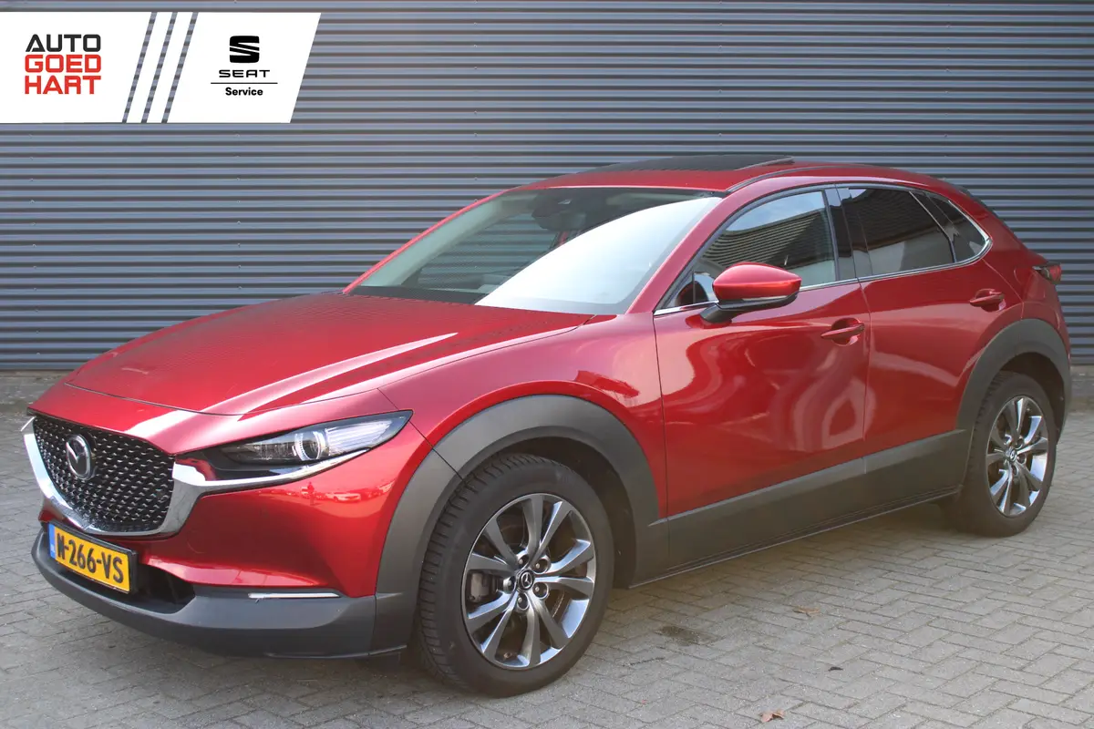 Mazda CX-30 2.0 e-SkyActiv-X M Hybrid Luxury Schuif/kanteldak Bose Carplay Vol-Leder Adap-Cruise: foto 1