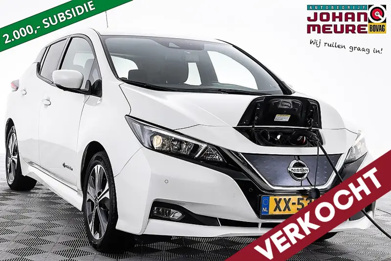 Nissan Leaf N-Connecta 40 kWh | NAVI | ECC -GOEDE VRIJDAG + 2e PAASDAG OPEN! 2019 leasen bij DreamLease: foto 1