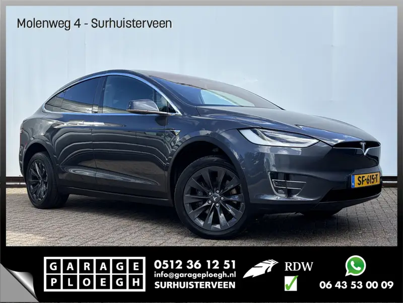 Tesla Model X 75D Pano Adapt.Cruise Incl.BTW Soh 86% Trekhaak(2250kg) Orig.NL 2018 leasen bij DreamLease: foto 1