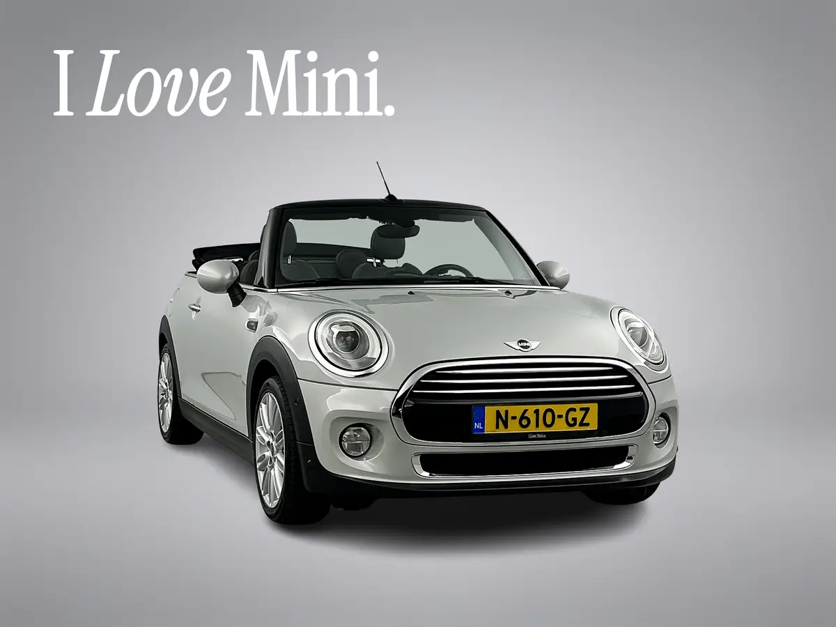 MINI Cooper Cabrio 1.5 136 PK Half-lederen Sportstoelen/Stoelverw/Navi/17" LMV: foto 2