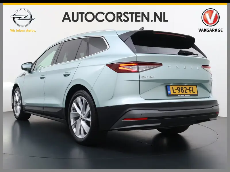 Škoda Enyaq iV Pano.Dak Leer 20" Stuur+Stoel+Achterb.-Verwarmd 3-Zone Ecc Navi Apple Carplay Android Auto Draadloze Telefoonlader 2021 leasen bij DreamLease: foto 2