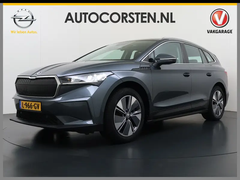 Škoda Enyaq iV 80 204PK Trekhaak Warmtepomp Stuur+Stoelverwarming 3-Zone Ecc Camera Apple Carplay Android Auto P-Assist 2021 leasen bij DreamLease: foto 1