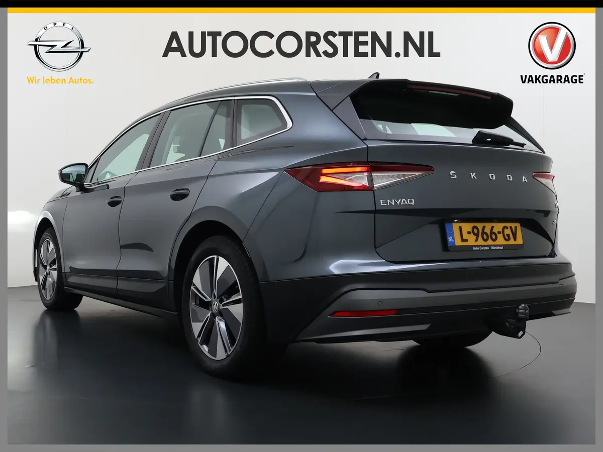 Škoda Enyaq iV 80 204PK Trekhaak Warmtepomp Stuur+Stoelverwarming 3-Zone Ecc Camera Apple Carplay Android Auto P-Assist: foto 2