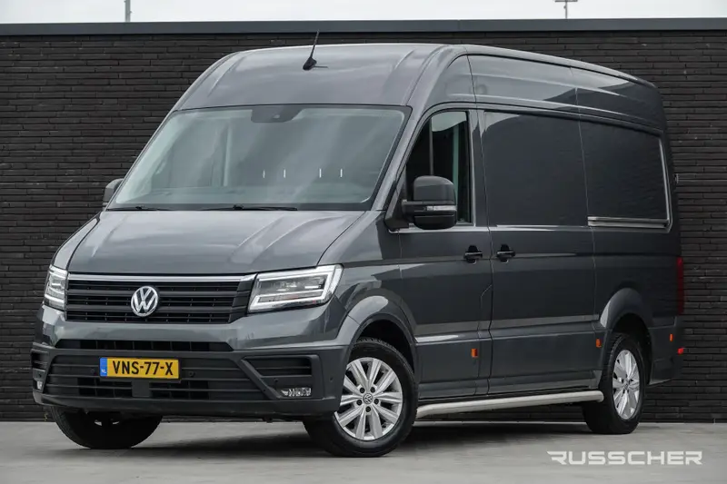 Volkswagen Crafter L3H3 | 2.0Tdi 177Pk Aut. | Stoel-Bank | 2xSchuifdeur | Achteruitrijcamera | Sidebars | Trekhaak | 17'' 2018 leasen bij DreamLease: foto 1