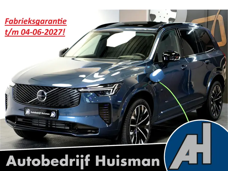 Volvo XC90 2.0 T8 AWD 335kW/456pk Aut8 Recharge Ultra Dark 7P ADAPT.CRUISE + HARMAN/KARDON + PANORAMADAK + HEAD-UP + STOEL-&STUURVERWARMING + PILOT ASSIST + LEDEREN DASHBOARD + 360 CAMERA + BLIS + LANE ASSIST + PD-GLASS + ACHTERBANKVERWARMING + 21" LM-VELGEN! 2025 leasen bij DreamLease: foto 1