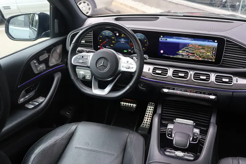 Mercedes-Benz GLE 580 4MATIC Premium Plus V8 I Luchtvering AIRMATIC I Panoramadak I 360 camera I Stoelverwarming- ventilatie I Memory pakket I Lederen bekleding I 2021 leasen bij DreamLease: foto 2