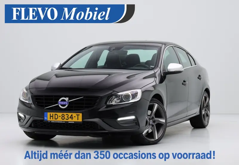 Volvo S60 2.0 D2 R-Design Business Navi|Leder-Alcantara|LMV 2015 leasen bij DreamLease: foto 1